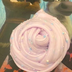 Light purple beaded slime
